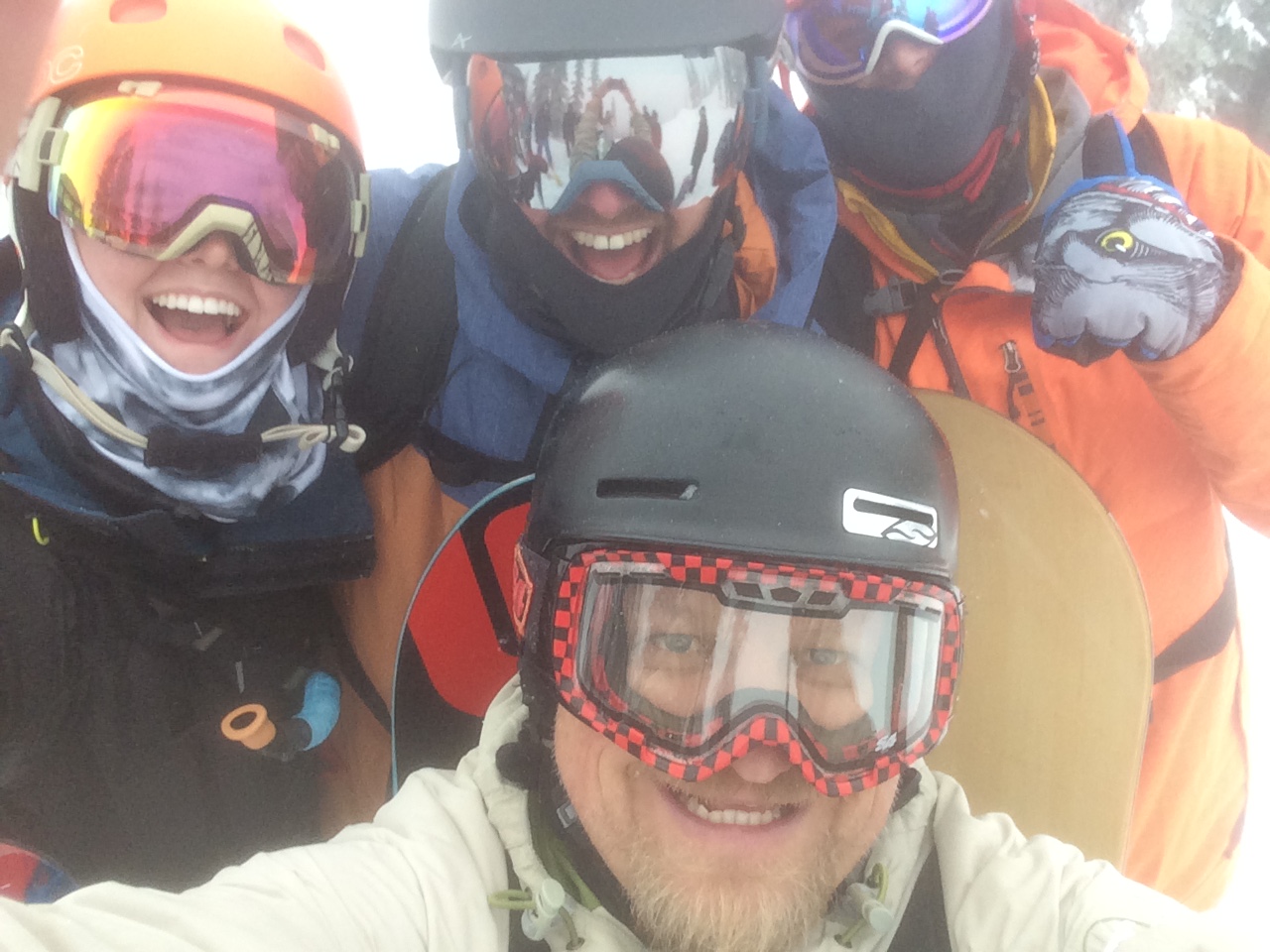 Snowboarding = Friends & Fun!